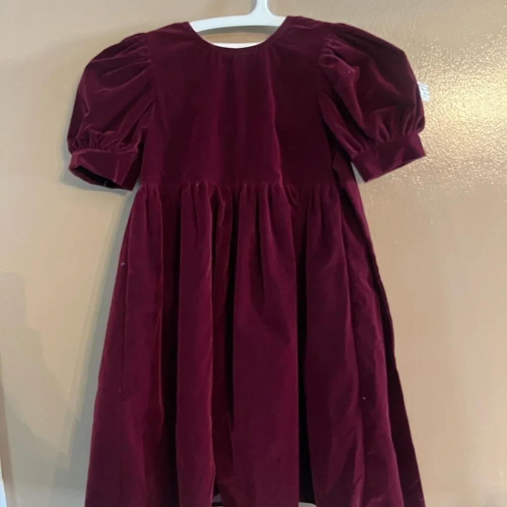 Kids Vintage Velvet Dress 👗